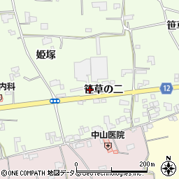 徳島県阿波市土成町吉田笹草の二23-3周辺の地図