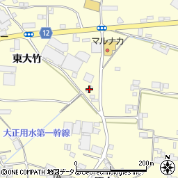 徳島県阿波市吉野町西条東大竹50周辺の地図