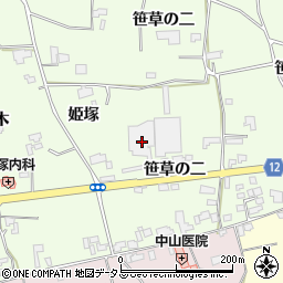 徳島県阿波市土成町吉田笹草の二26周辺の地図