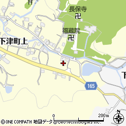 和歌山県海南市下津町上580周辺の地図