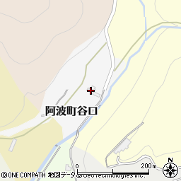徳島県阿波市阿波町谷口22周辺の地図