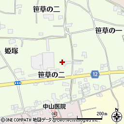 徳島県阿波市土成町吉田笹草の二19周辺の地図