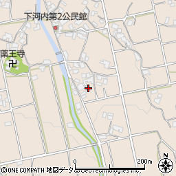 香川県三豊市山本町河内368周辺の地図