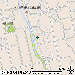 香川県三豊市山本町河内362周辺の地図