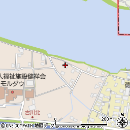 徳島県徳島市応神町古川北63周辺の地図