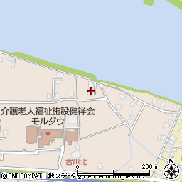 徳島県徳島市応神町古川北57周辺の地図