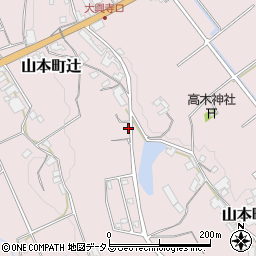 香川県三豊市山本町辻3767-3周辺の地図