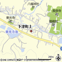 和歌山県海南市下津町上538周辺の地図