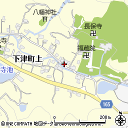 和歌山県海南市下津町上711周辺の地図