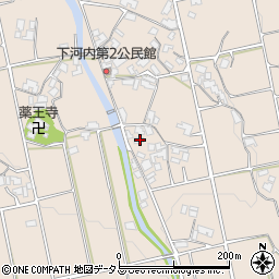 香川県三豊市山本町河内358周辺の地図