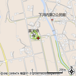 香川県三豊市山本町河内3664周辺の地図