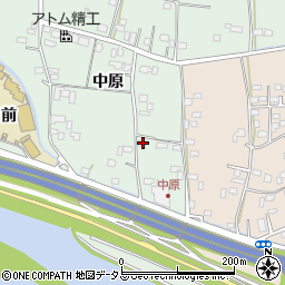 徳島県徳島市応神町中原中原34周辺の地図