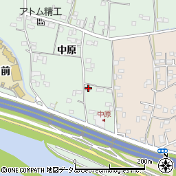 徳島県徳島市応神町中原中原34周辺の地図