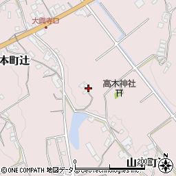 香川県三豊市山本町辻3479-1周辺の地図