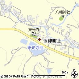 和歌山県海南市下津町上525周辺の地図