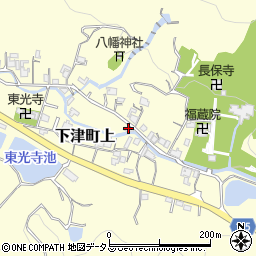 和歌山県海南市下津町上714周辺の地図