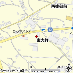 徳島県阿波市吉野町西条東大竹84周辺の地図