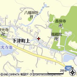 和歌山県海南市下津町上715周辺の地図