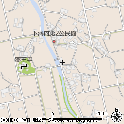 香川県三豊市山本町河内354周辺の地図