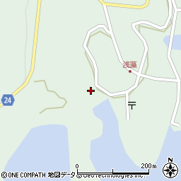 長崎県対馬市厳原町浅藻12周辺の地図