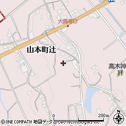 香川県三豊市山本町辻3778周辺の地図