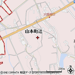 香川県三豊市山本町辻3448周辺の地図