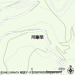 徳島県美馬市脇町川原柴周辺の地図