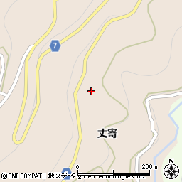 徳島県美馬市美馬町丈寄244周辺の地図