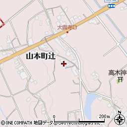 香川県三豊市山本町辻3775-2周辺の地図
