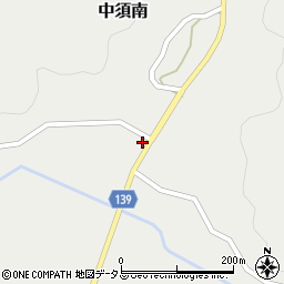 山口県周南市中須南1343-17周辺の地図