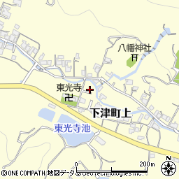 和歌山県海南市下津町上521周辺の地図