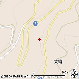 徳島県美馬市美馬町丈寄57周辺の地図