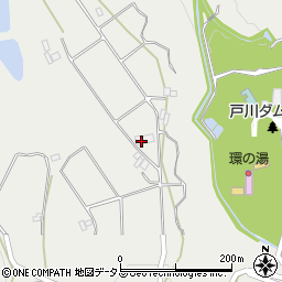 香川県三豊市財田町財田上1186周辺の地図