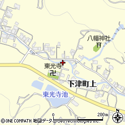 和歌山県海南市下津町上519周辺の地図