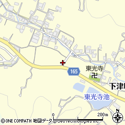 和歌山県海南市下津町上396周辺の地図