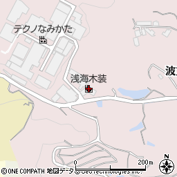 愛媛県今治市波方町養老738-24周辺の地図