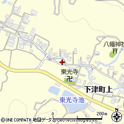 和歌山県海南市下津町上509周辺の地図