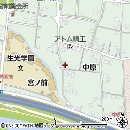 徳島県徳島市応神町中原中原94周辺の地図