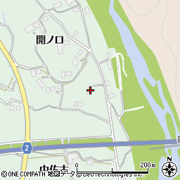 徳島県阿波市市場町上喜来開ノ口1246周辺の地図