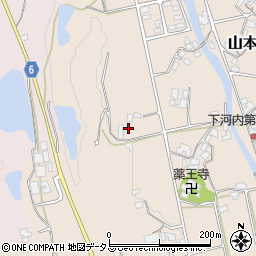 香川県三豊市山本町河内3737-3周辺の地図