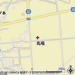 徳島県阿波市吉野町五条馬場周辺の地図