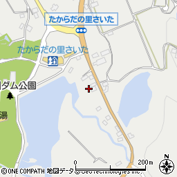香川県三豊市財田町財田上165周辺の地図