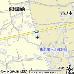 徳島県阿波市吉野町西条東姥御前55周辺の地図