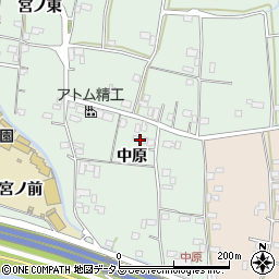 徳島県徳島市応神町中原中原54周辺の地図