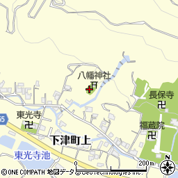 和歌山県海南市下津町上770周辺の地図