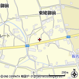 徳島県阿波市吉野町西条東姥御前44周辺の地図