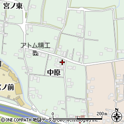 徳島県徳島市応神町中原中原50周辺の地図