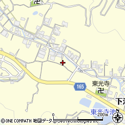 和歌山県海南市下津町上383周辺の地図