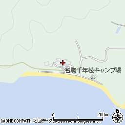民宿・千年松周辺の地図