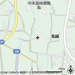 徳島県阿波市土成町土成美緑54周辺の地図